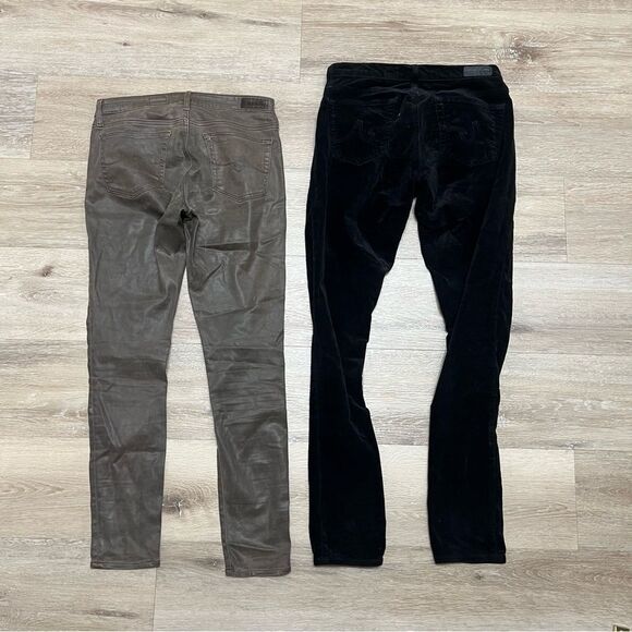 Lot Of 2 AG Adriano Goldschmied Jean 26 & 27 The Legging Ankle Super Skinny READ - Picture 6 of 8